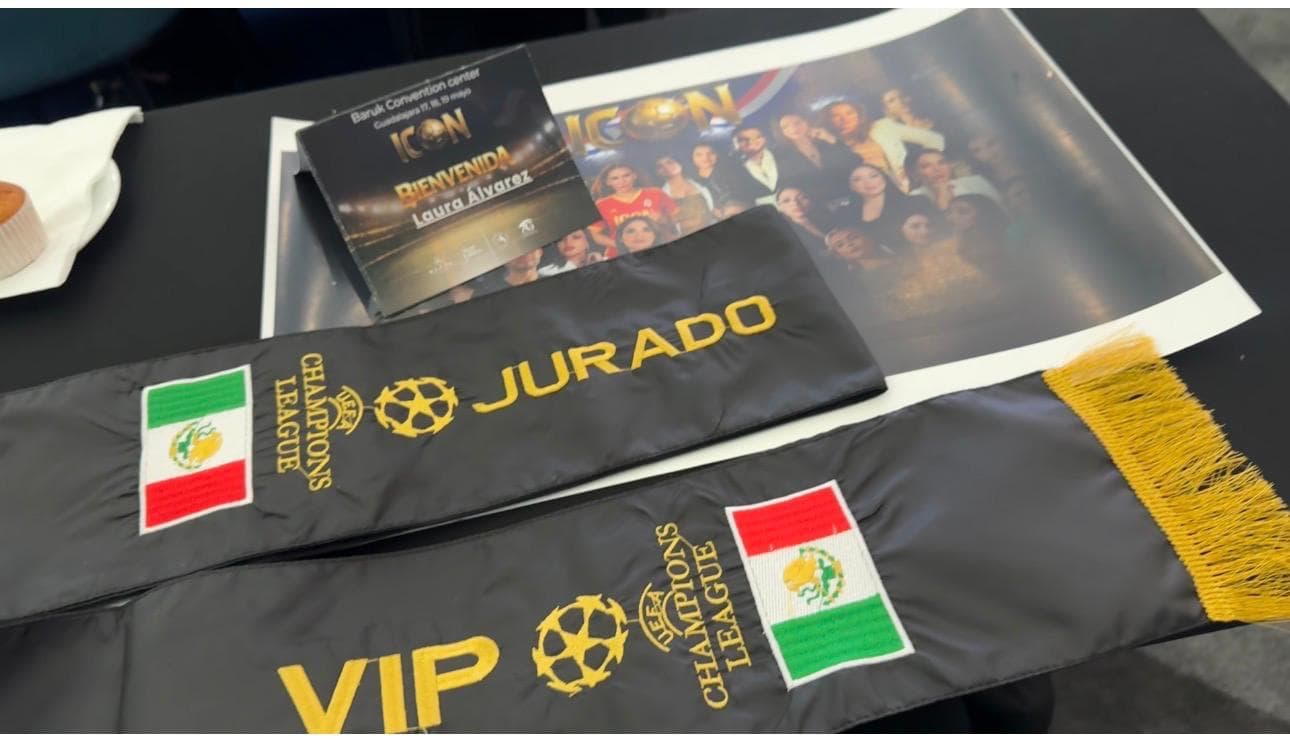 Banda de Jurado — Laura Álvarez jueza internacional