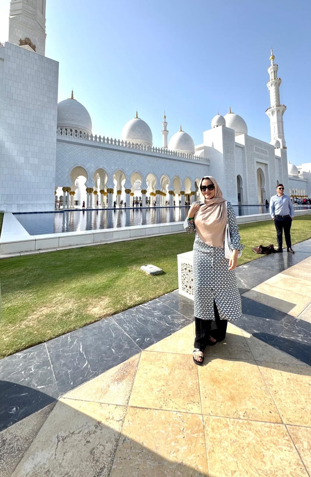 Laura Álvarez en Sheikh Zayed