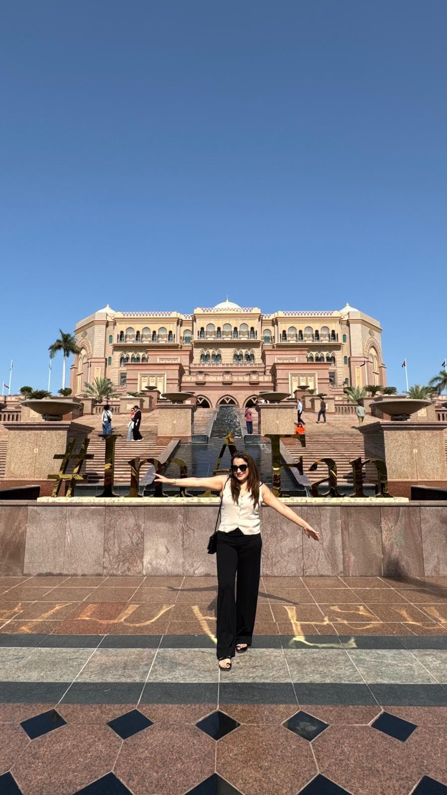 Laura Álvarez en Abu Dhabi